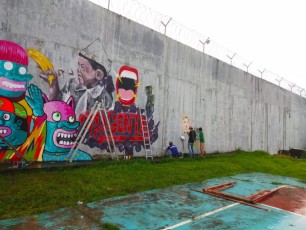Tenggara Street Art Festival 2020 di Lapas Klas IIB Kota Solok